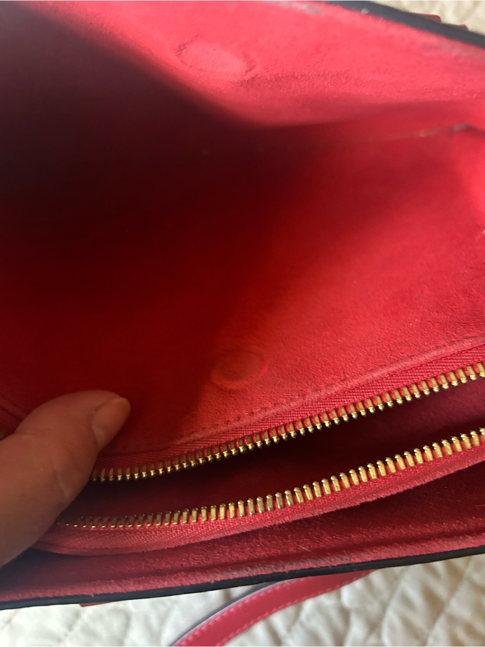 Louis Vuitton Monogram Canvas Soufflot with Red Trim - Picture 13 of 15